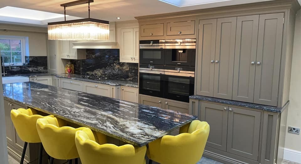 Traditional style kitchen with classic cabinetry