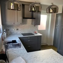 Handcrafted kitchen with traditional joinery