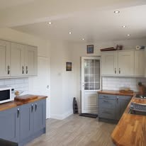 Custom kitchen cabinetry detail and finish