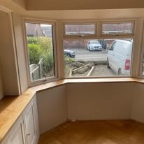 Bespoke skirting board installation detail