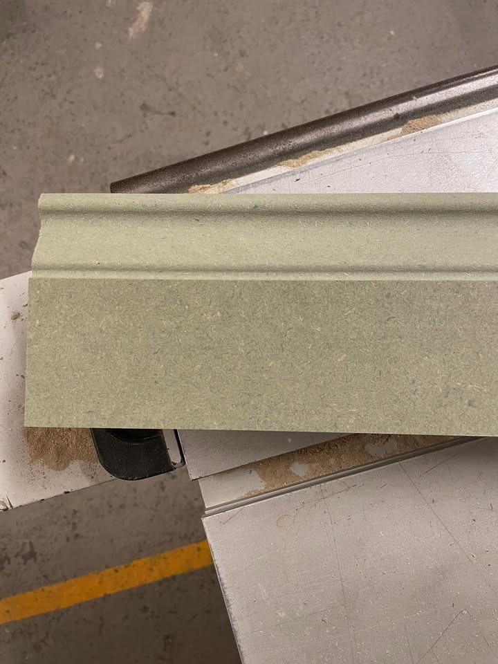 Bespoke moulding profiles showing traditional craftsmanship